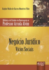 Capa do livro: Negcio Jurdico, Ralpho Waldo de Barros Monteiro Filho