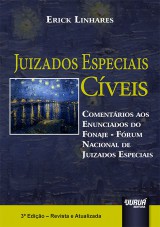 Capa do livro: Juizados Especiais Cveis, Erick Linhares