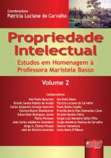 Capa do livro: Propriedade Intelectual - Volume 2, Coordenadora: Patrícia Luciane de Carvalho