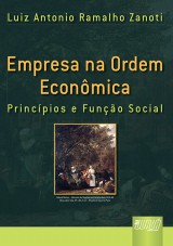 Capa do livro: Empresa na Ordem Econômica, Luiz Antonio Ramalho Zanoti