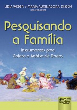 Capa do livro: Pesquisando a Famlia, Organizadoras: Lidia Weber e Maria Auxiliadora Dessen