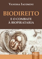 Capa do livro: Biodireito e o Combate  Biopirataria, Vanessa Iacomini