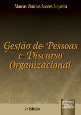 Capa do livro: Gesto de Pessoas e Discurso Organizacional - 2 Edio, Marcus Vinicius Soares Siqueira