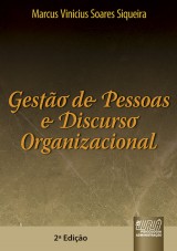 Capa do livro: Gesto de Pessoas e Discurso Organizacional, Marcus Vinicius Soares Siqueira