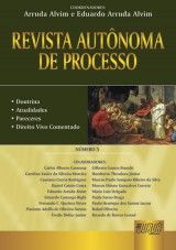 Capa do livro: Revista Autnoma de Processo - Nmero 5, Coordenadores: Arruda Alvim e Eduardo Arruda Alvim