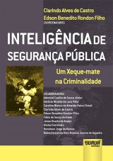 Capa do livro: Inteligncia de Segurana Pblica, Coordenadores: Clarindo Alves de Castro e Edson Benedito Rondon Filho