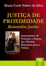 Capa do livro: Justia de Proximidade, Maria Coeli Nobre da Silva