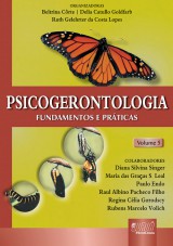 Capa do livro: Psicogerontologia - Volume 5, Organizadores: Beltrina Crte, Delia Catullo Goldfarb e Ruth Gelehrter da Costa Lopes