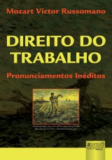 Capa do livro: Direito do Trabalho, Mozart Victor Russomano