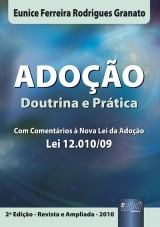 Capa do livro: Adoção, Eunice Ferreira Rodrigues Granato