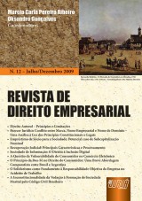 Capa do livro: Revista de Direito Empresarial - N 12 - Julho/Dezembro 2009, Coordenadores: Marcia Carla Pereira Ribeiro e Oksandro Gonalves