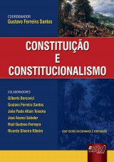 Capa do livro: Constituio e Constitucionalismo, Coordenador: Gustavo Ferreira Santos