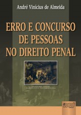 Capa do livro: Erro e Concurso de Pessoas no Direito Penal, André Vinícius de Almeida