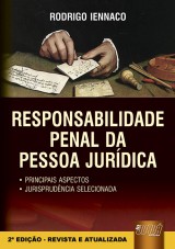 Capa do livro: Responsabilidade Penal da Pessoa Jurídica, Rodrigo Iennaco