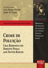 Capa do livro: Crime de Poluio - Uma Resposta do Direito Penal aos Novos Riscos, Alessandra Rapassi Mascarenhas Prado