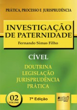 Capa do livro: Investigação de Paternidade - PPJ Cível - 7ª Edição, Fernando Simas Filho