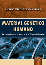 Capa do livro: Material Gentico Humano, Ricardo Ferreira Damio Junior