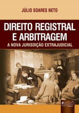 Capa do livro: Direito Registral e Arbitragem, Jlio Soares Neto