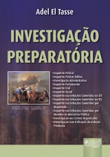 Capa do livro: Investigao Preparatria, Adel El Tasse