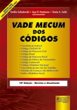 Capa do livro: Vade Mecum dos Códigos, Organizadores: Emilio Sabatovski, Iara P. Fontoura e Tania A. Saiki