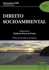 Capa do livro: Direito Socioambiental, Coordenadora: Alessandra Galli