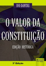 Capa do livro: Valor da Constituio, O, Ivo Dantas