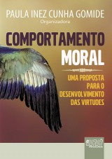 Capa do livro: Comportamento Moral - Uma Proposta para o Desenvolvimento das Virtudes, Organizadora: Paula Inez Cunha Gomide