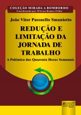 Capa do livro: Redução e Limitação da Jornada de Trabalho, João Vitor Passuello Smaniotto
