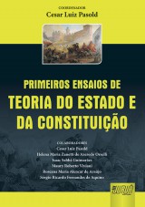 Capa do livro: Primeiros Ensaios de Teoria do Estado e da Constituição, Organizador: Cesar Luiz Pasold