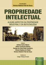 Capa do livro: Propriedade Intelectual, Coordenador: Vinicius Roberto Prioli de Souza