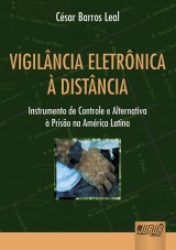 Capa do livro: Vigilncia Eletrnica  Distncia, Csar Barros Leal