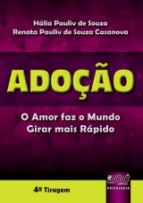 Capa do livro: Adoção, Hália Pauliv de Souza e Renata Pauliv de Souza Casanova