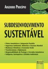Capa do livro: Subdesenvolvimento Sustentvel, Argemiro Procpio