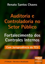 Capa do livro: Auditoria e Controladoria no Setor Pblico, Renato Santos Chaves