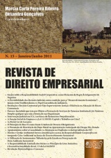 Capa do livro: Revista de Direito Empresarial, Coordenadores: Marcia Carla Pereira Ribeiro e Oksandro Gonçalves