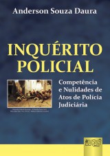 Capa do livro: Inqurito Policial, Anderson Souza Daura