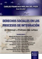 Capa do livro: Derechos Sociales en los Procesos de Integracin, Coordinador: Carlos Francisco Molina del Pozo