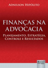 Capa do livro: Finanas na Advocacia, Adnilson Hiplito