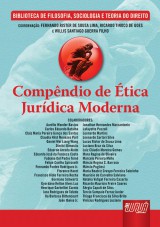 Capa do livro: Compêndio de Ética Jurídica Moderna, Coordenadores: Fernando Rister de Sousa Lima, Ricardo Tinoco de Goes e Willis Santiago Guerra Filho