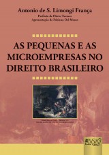 Capa do livro: As Pequenas e as Microempresas no Direito Brasileiro, Antonio de S. Limongi Frana