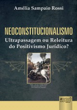 Capa do livro: Neoconstitucionalismo, Amlia Sampaio Rossi