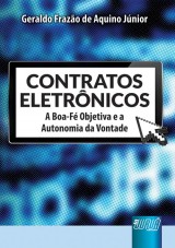 Capa do livro: Contratos Eletrnicos, Geraldo Frazo de Aquino Jnior