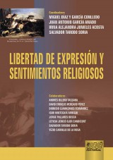 Capa do livro: Libertad de Expresin y Sentimientos Religiosos, Coordenadores: Miguel Daz y Garca Conlledo, Juan Antonio Garca Amado, Irina Alejandra Junieles Acosta y Salvador Tarodo Soria