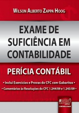 Capa do livro: Exame de Suficincia em Contabilidade - Percia Contbil, Wilson Alberto Zappa Hoog