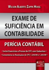 Capa do livro: Exame de Suficincia em Contabilidade - Percia Contbil, Wilson Alberto Zappa Hoog