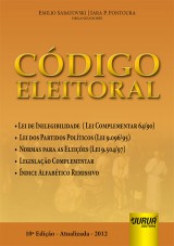 Capa do livro: Código Eleitoral, Organizadores: Emilio Sabatovski e Iara P. Fontoura