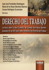 Capa do livro: Derecho Del Trabajo, Directores: Juan Jos Fernndez Domnguez, Mara de los Reyes Martnez Barroso y Susana Rodrguez Escanciano