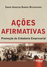 Capa do livro: Ações Afirmativas, Simone Aparecida Barbosa Mastrantonio