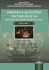Capa do livro: Direito e Questes Tecnolgicas Aplicados no Desenvolvimento Social, Organizadores: Antnio Carlos Efing e Cinthia Obladen de Almendra Freitas