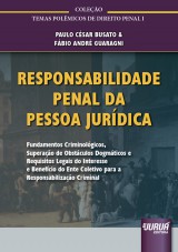 Capa do livro: Responsabilidade Penal da Pessoa Jurdica, Paulo Csar Busato e Fbio Andr Guaragni